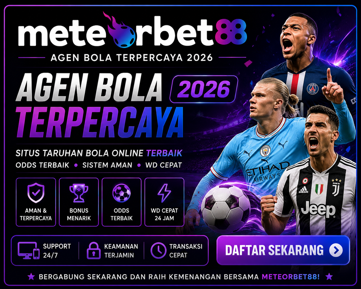 Meteorbet88 agen bola terpercaya 2026 dengan pasaran bola lengkap